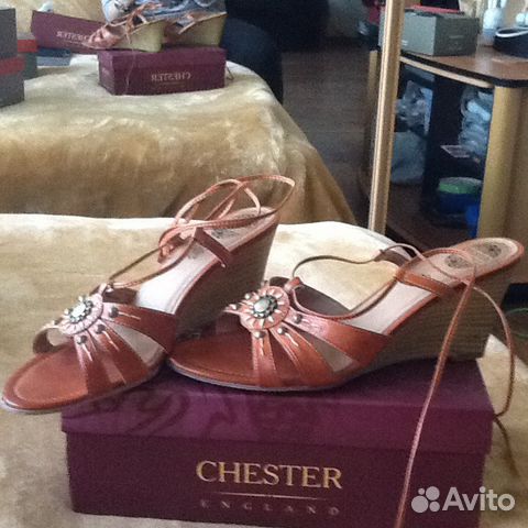 Туфли женские открытые, chester
