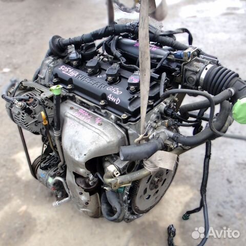 Контрактный двигатель QR20-DE Nissan Primera P12 Контрактный двигатель QR20-DE Nissan Primera P12