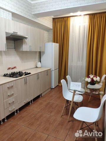 

1-к. квартира, 40 м², 3 кровати