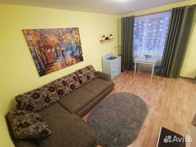 

Квартира-студия, 33 м², 1 кровать