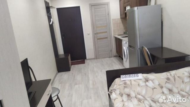 

Квартира-студия, 27 м², 1 кровать