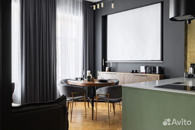 

1-к. квартира, 52 м², 1 кровать