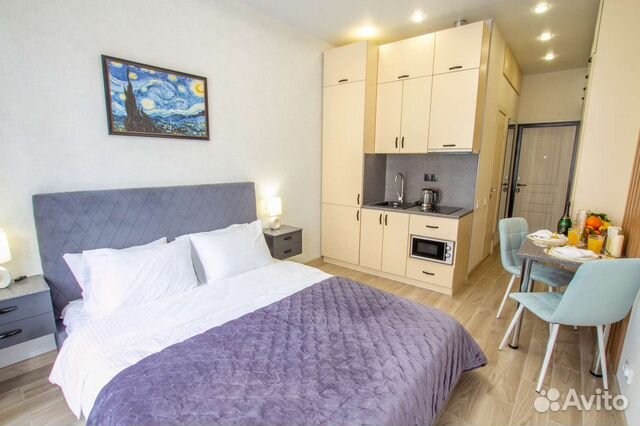 

Квартира-студия, 22 м², 1 кровать