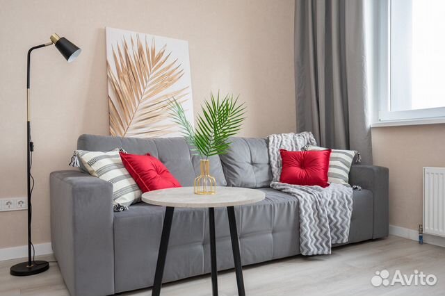 

1-к. квартира, 52 м², 2 кровати