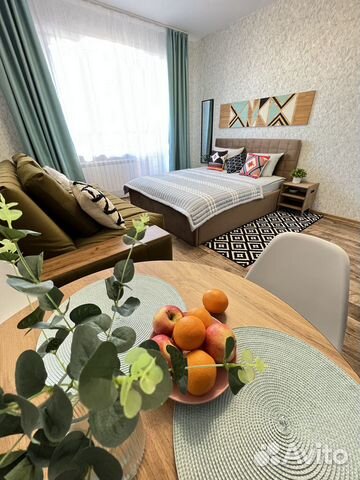 

Квартира-студия, 30 м², 2 кровати