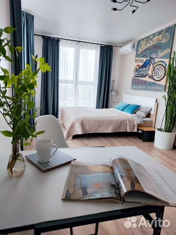 

Квартира-студия, 26 м², 2 кровати