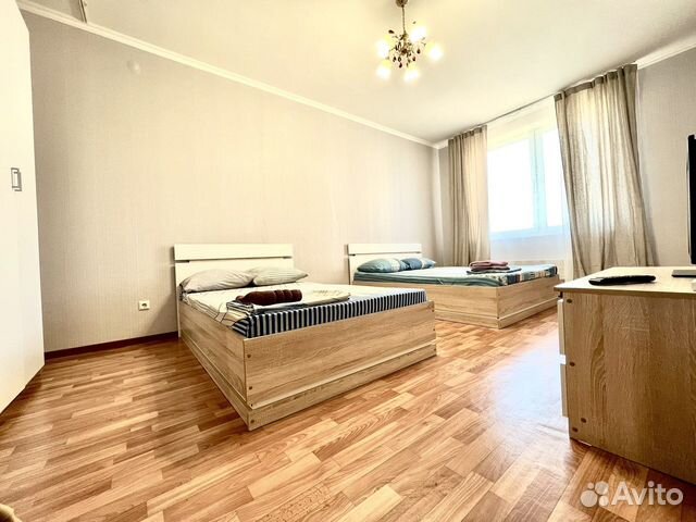 

1-к. квартира, 45 м², 3 кровати