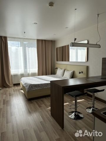 

Квартира-студия, 29 м², 1 кровать