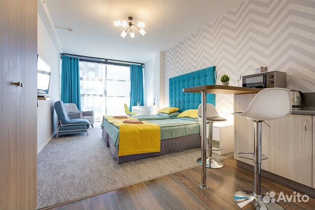 

Квартира-студия, 31 м², 2 кровати
