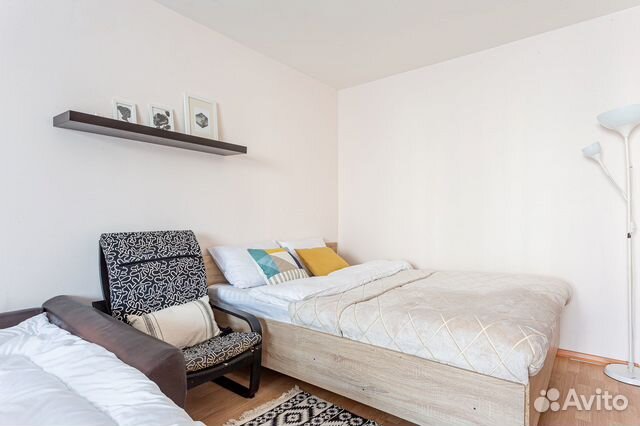 

1-к. квартира, 40 м², 2 кровати