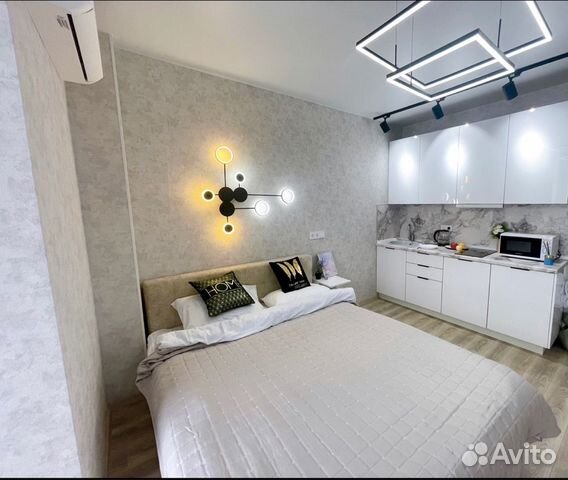 

Квартира-студия, 30 м², 2 кровати