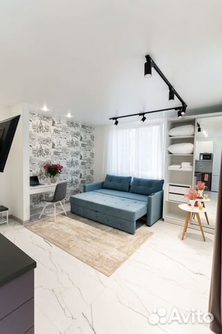 

Квартира-студия, 30 м², 1 кровать