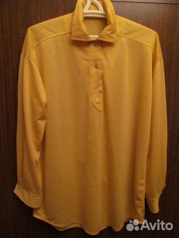 Женская трикотажная рубашка-поло