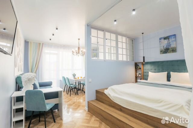 

1-к. квартира, 38 м², 2 кровати