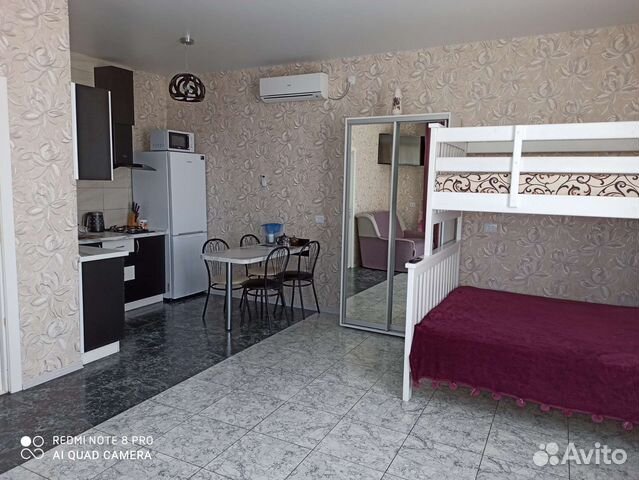 

Квартира-студия, 36 м², 3 кровати