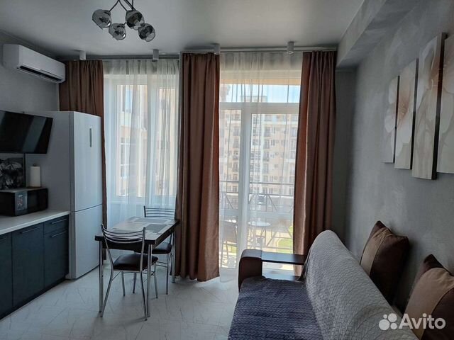 

Квартира-студия, 24 м², 2 кровати