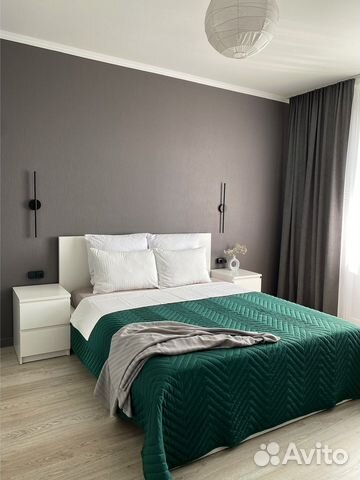 

1-к. квартира, 44 м², 3 кровати