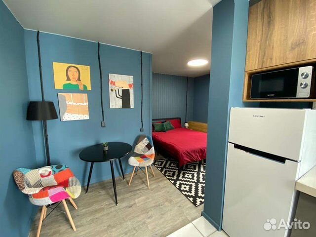 

1-к. квартира, 30 м², 2 кровати