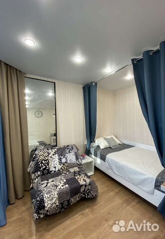 

Квартира-студия, 29,5 м², 4 кровати