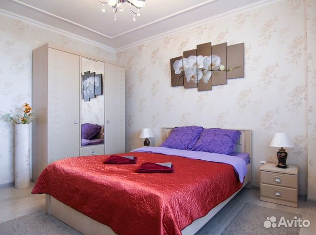 

2-к. квартира, 52,4 м², 2 кровати