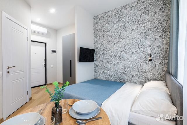 

Квартира-студия, 18 м², 1 кровать
