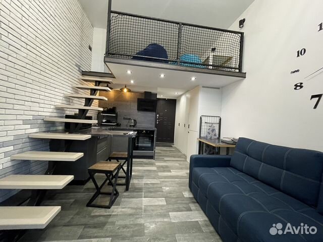 

Квартира-студия, 30 м², 3 кровати