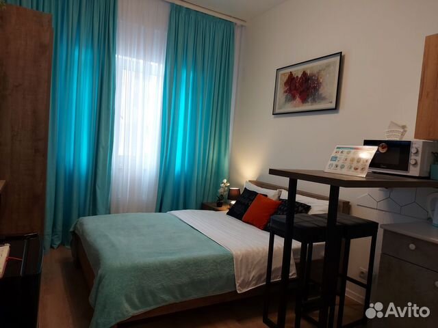 

Квартира-студия, 16 м², 1 кровать
