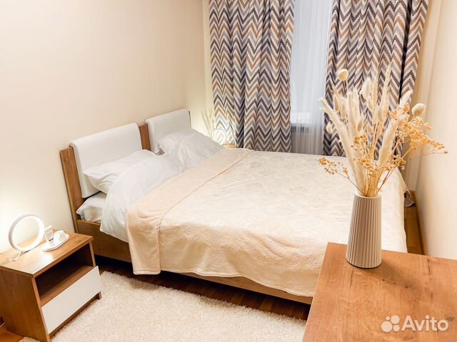

1-к. квартира, 44,5 м², 2 кровати