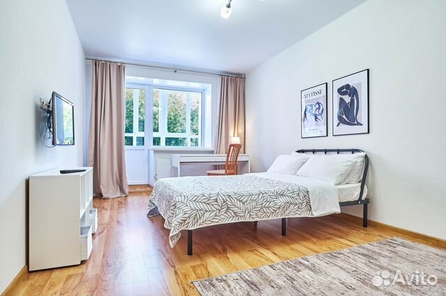 

1-к. квартира, 45 м², 2 кровати