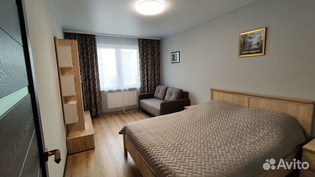

1-к. квартира, 37,4 м², 2 кровати