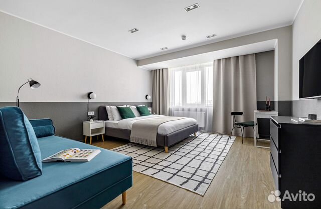 

2-к. квартира, 46 м², 2 кровати