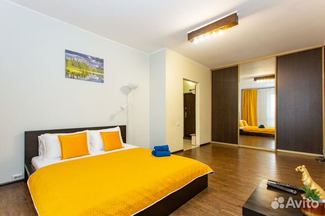

1-к. квартира, 45 м², 2 кровати