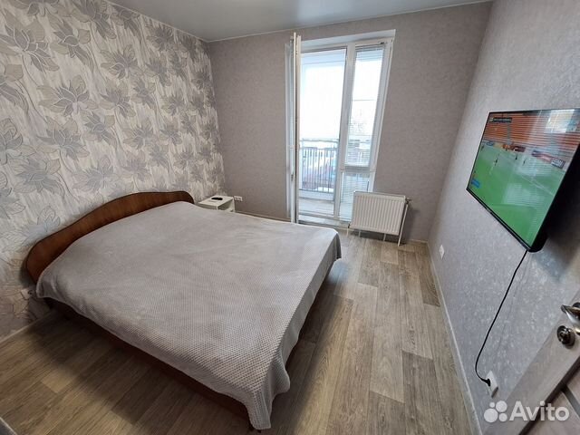 

1-к. квартира, 38 м², 2 кровати
