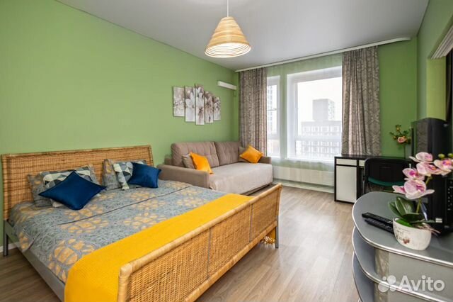 

1-к. квартира, 36 м², 2 кровати