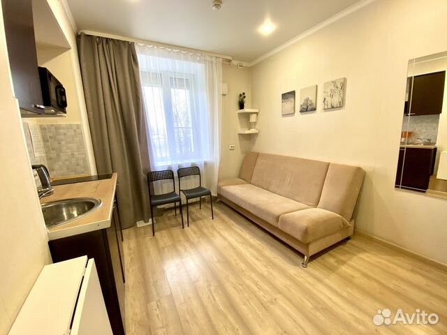 

Квартира-студия, 15 м², 1 кровать