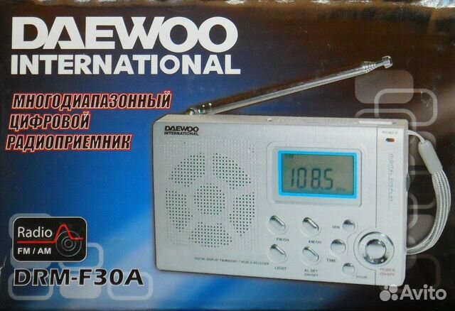 Радиоприемник многодиапазонный FM св кв1-7 daewoo Радиоприемник многодиапазонный FM св кв1-7 daewoo