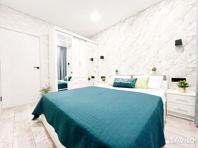 

1-к. квартира, 42 м², 2 кровати