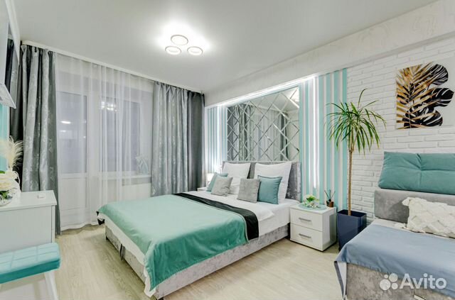 

Квартира-студия, 29 м², 2 кровати