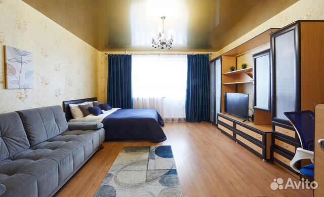 

1-к. квартира, 42 м², 2 кровати