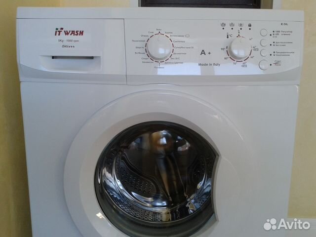 Стиральная машинка IT Wash E3S510L WH