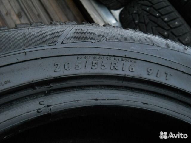 Dunlop Sport WT 205/55R16 4шт шины БУ Dunlop Sport WT 205/55R16 4шт шины БУ
