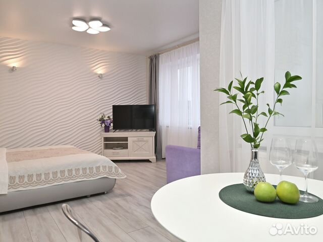 

1-к. квартира, 42 м², 2 кровати