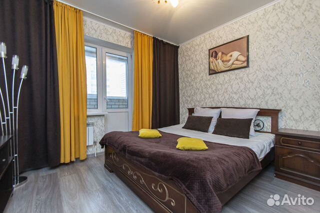 

1-к. квартира, 43 м², 3 кровати