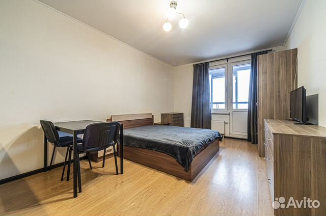 

Квартира-студия, 32 м², 1 кровать