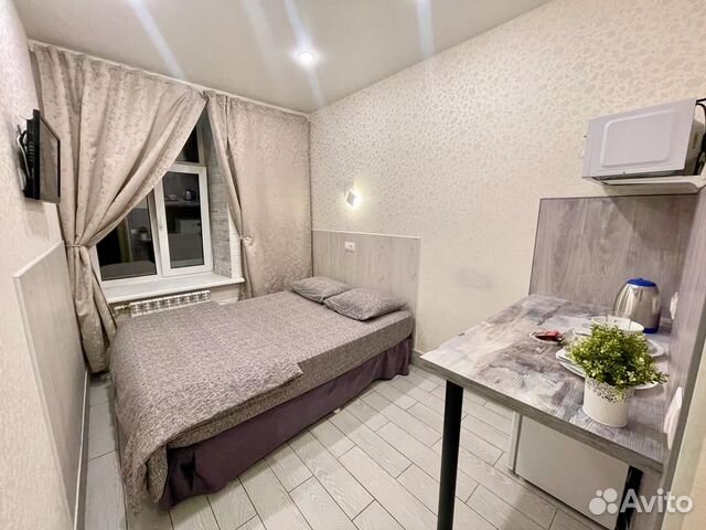 

Квартира-студия, 15 м², 1 кровать