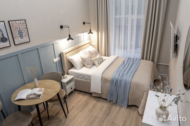 

Квартира-студия, 20 м², 2 кровати