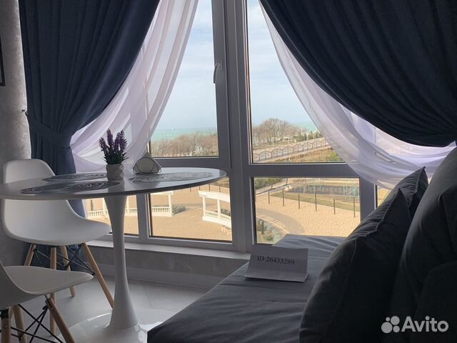 

Квартира-студия, 28 м², 2 кровати
