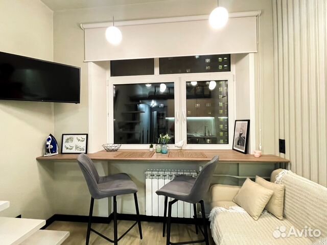 

1-к. квартира, 20 м², 2 кровати
