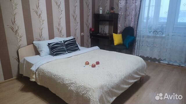 

1-к. квартира, 41 м², 3 кровати