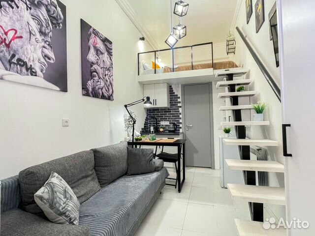 

Квартира-студия, 22 м², 2 кровати